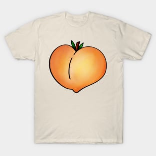 Peach Pattern T-Shirt